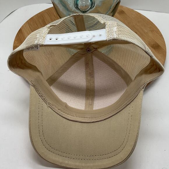 Straw Snapback Mesh Trucker Hat Pink Flamingo Print - Picture 5 of 6